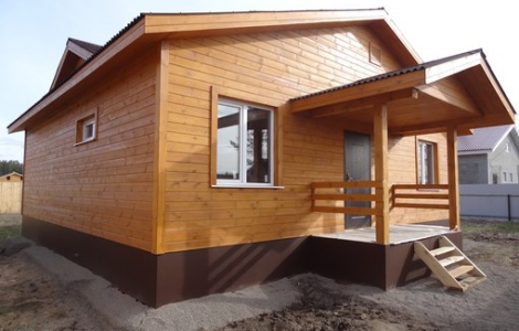 Имитация бруса: сосна