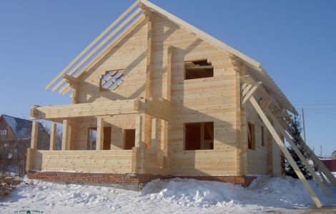 Брус профилированный: проекты